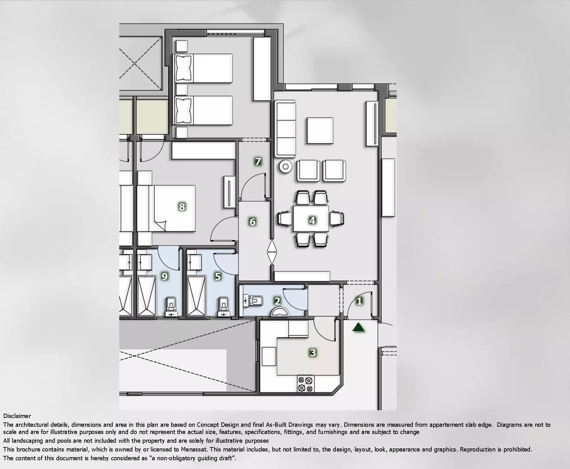 Unit floor plan image