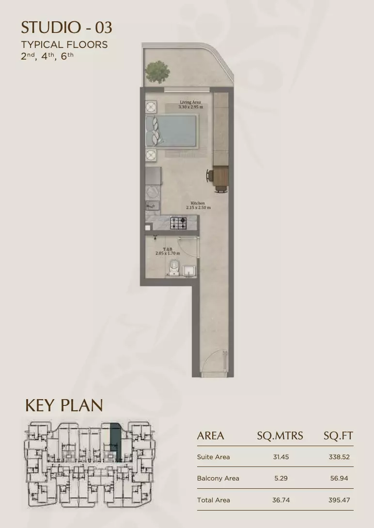 Unit floor plan image