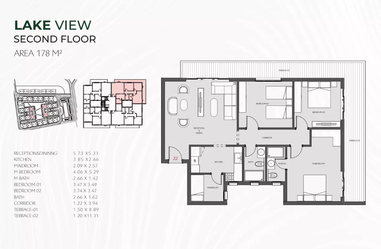 صورة مخطط ارضية الوحدة