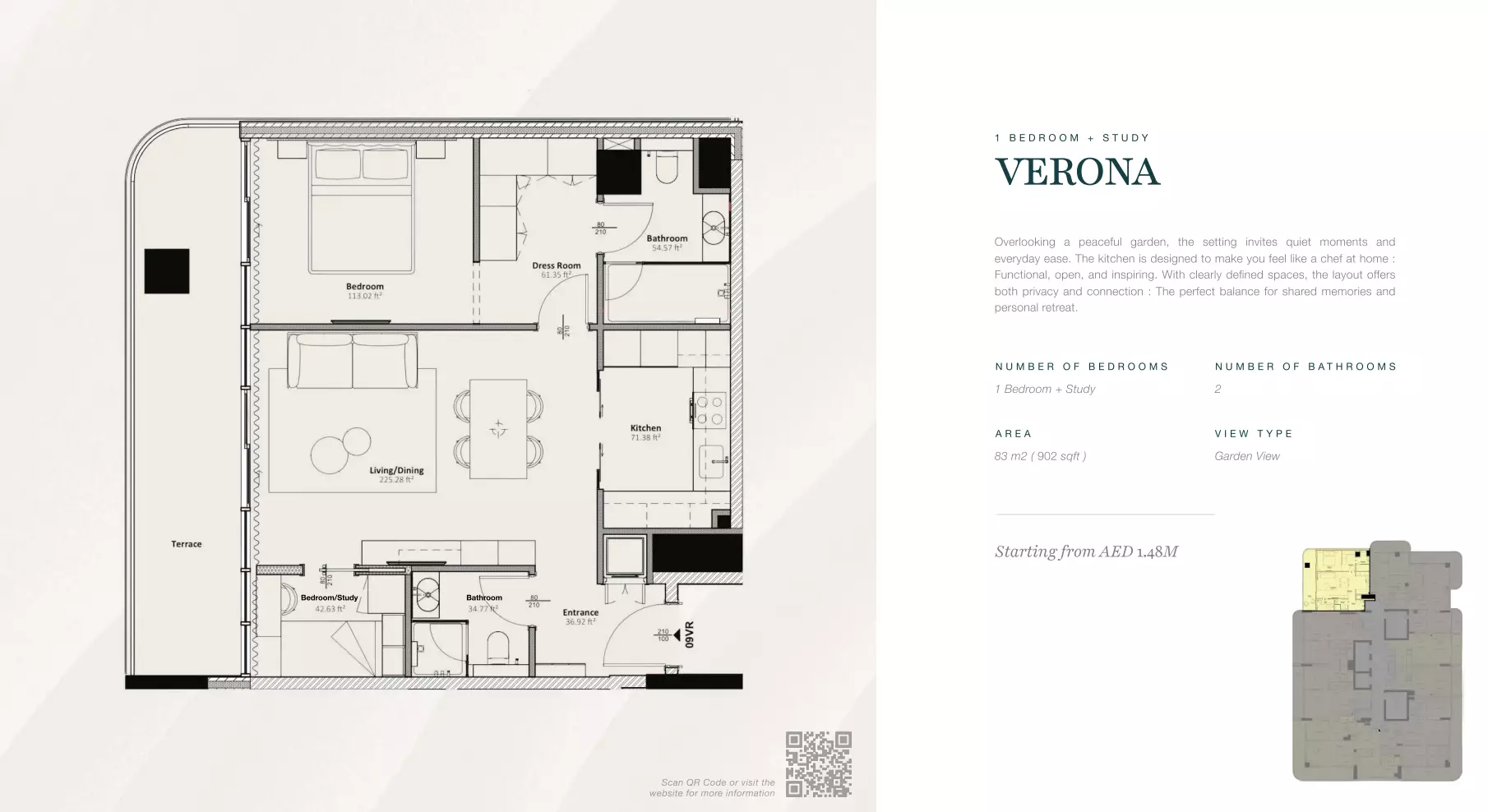Unit floor plan image