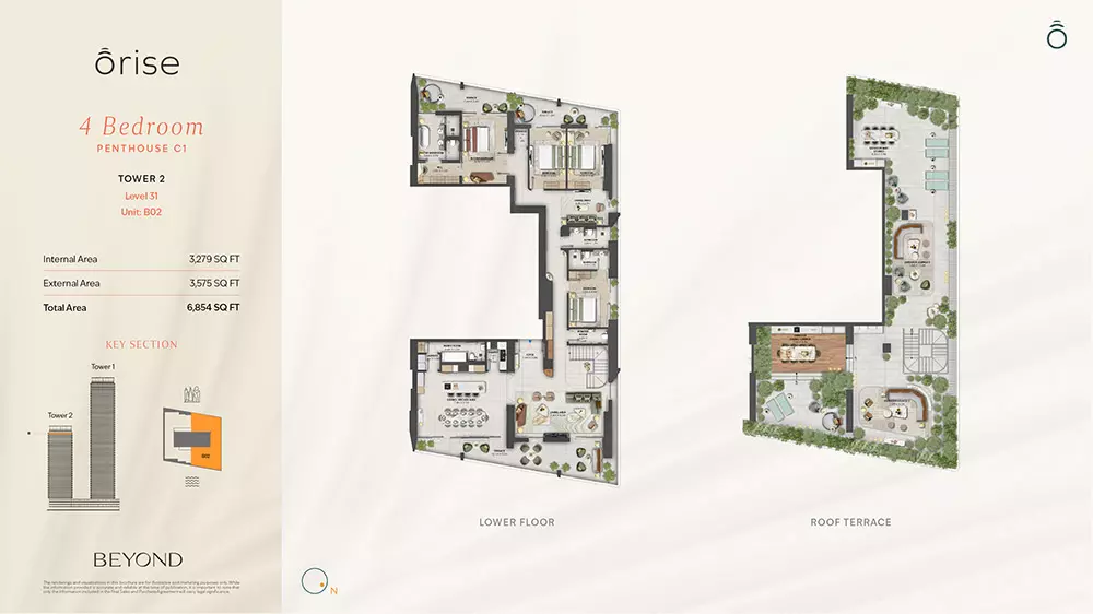 Orise — 4BR floor plan