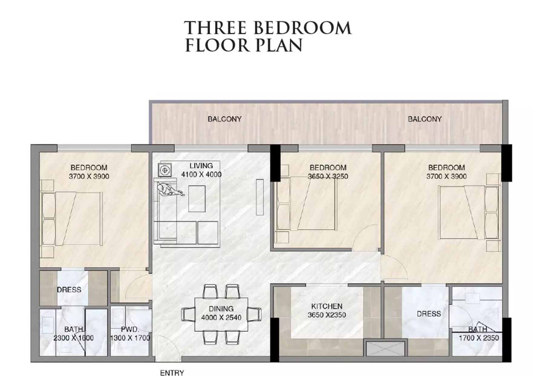 Unit floor plan image