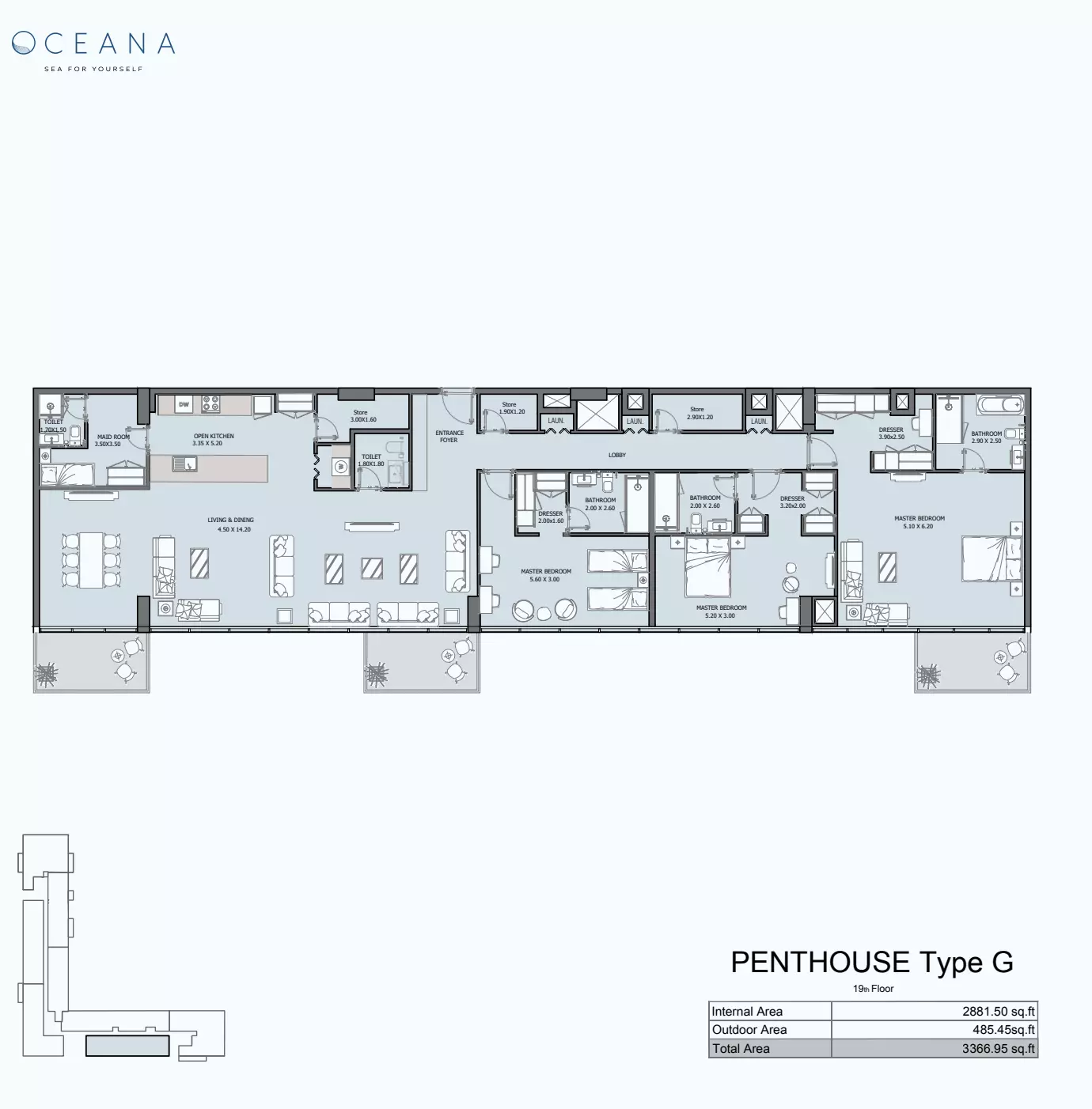 Unit floor plan image