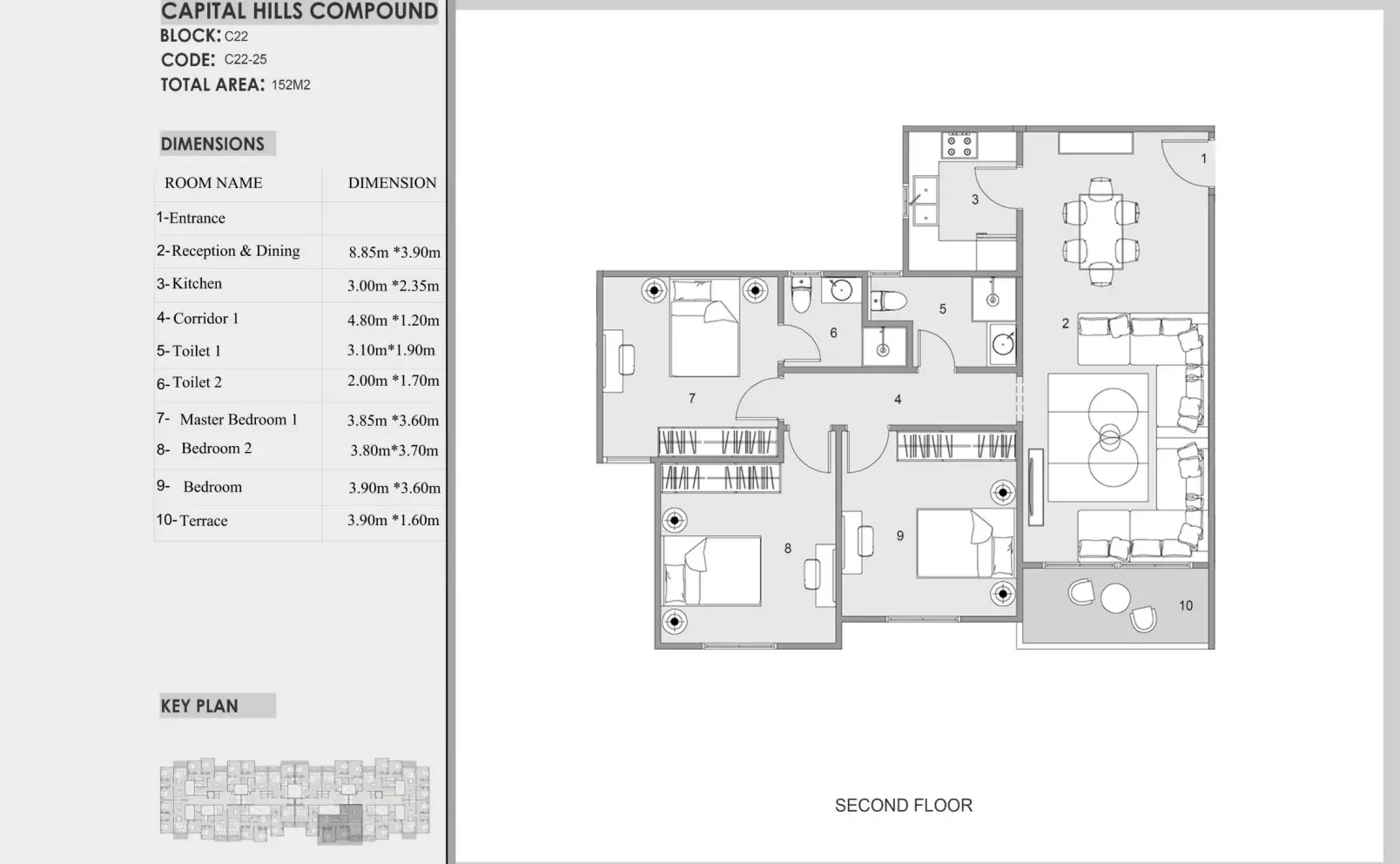 Unit floor plan image