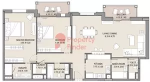 Asayel Type H, 2 beds
