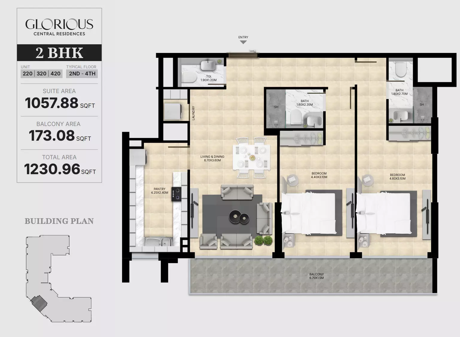 Unit floor plan image