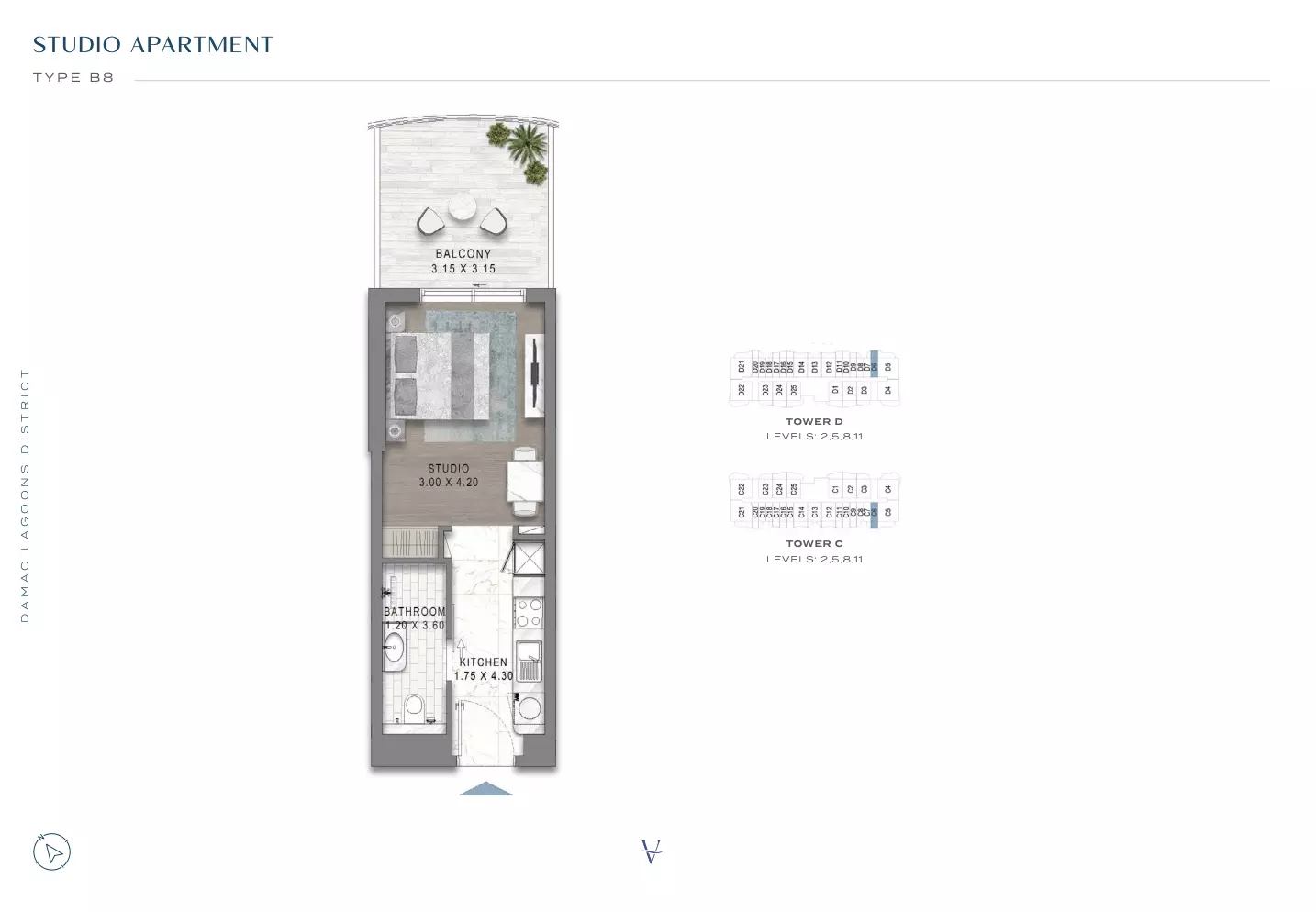 Unit floor plan image