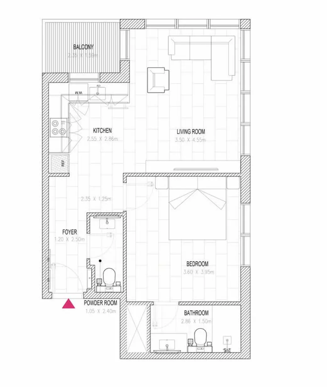 Unit floor plan image