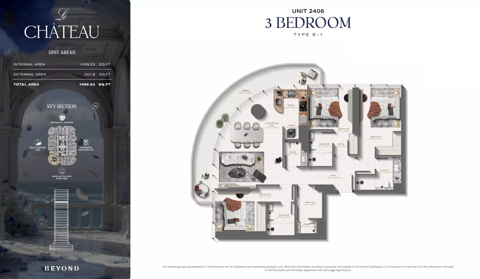 صورة مخطط ارضية الوحدة