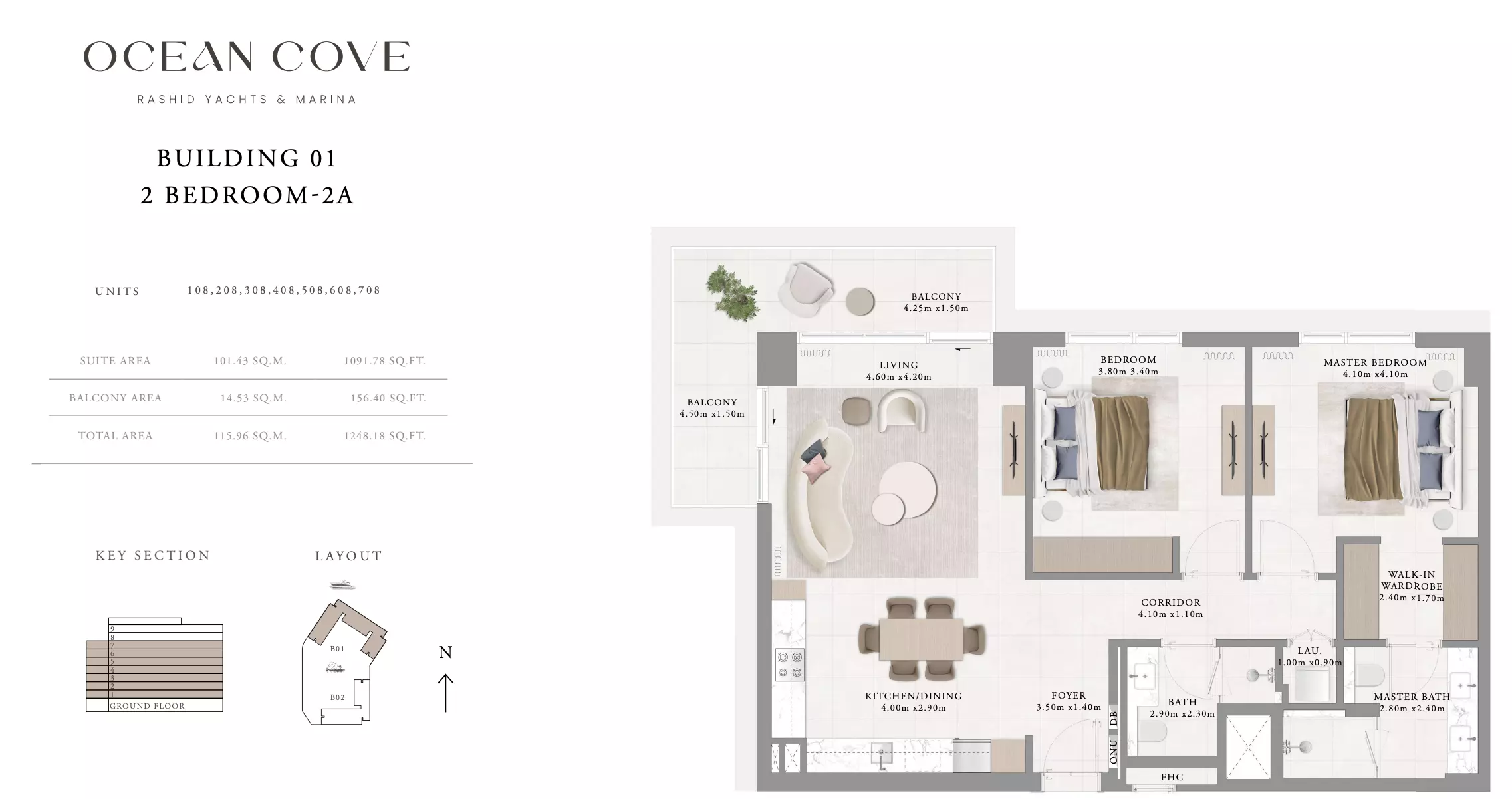 Unit floor plan image