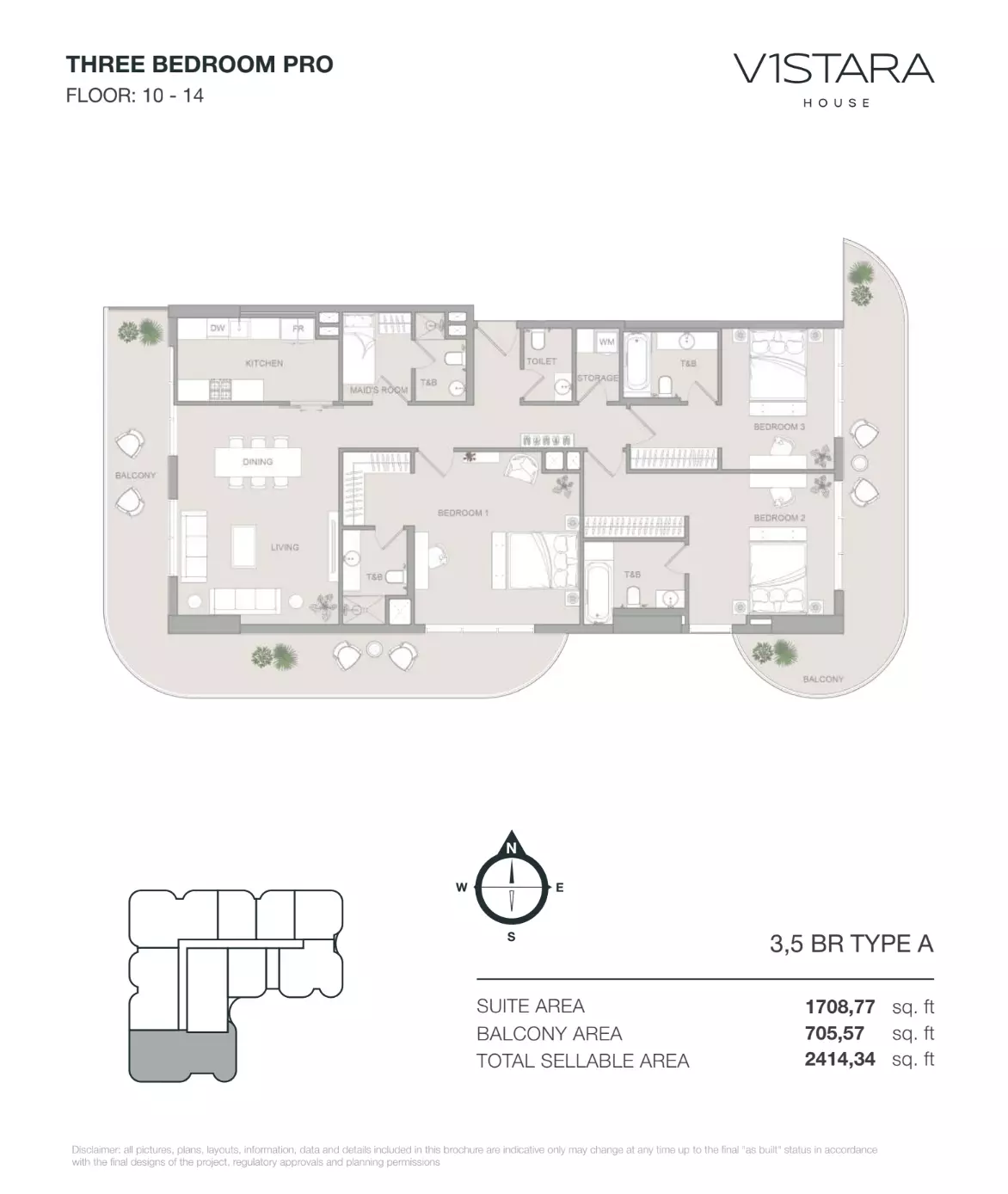 Unit floor plan image