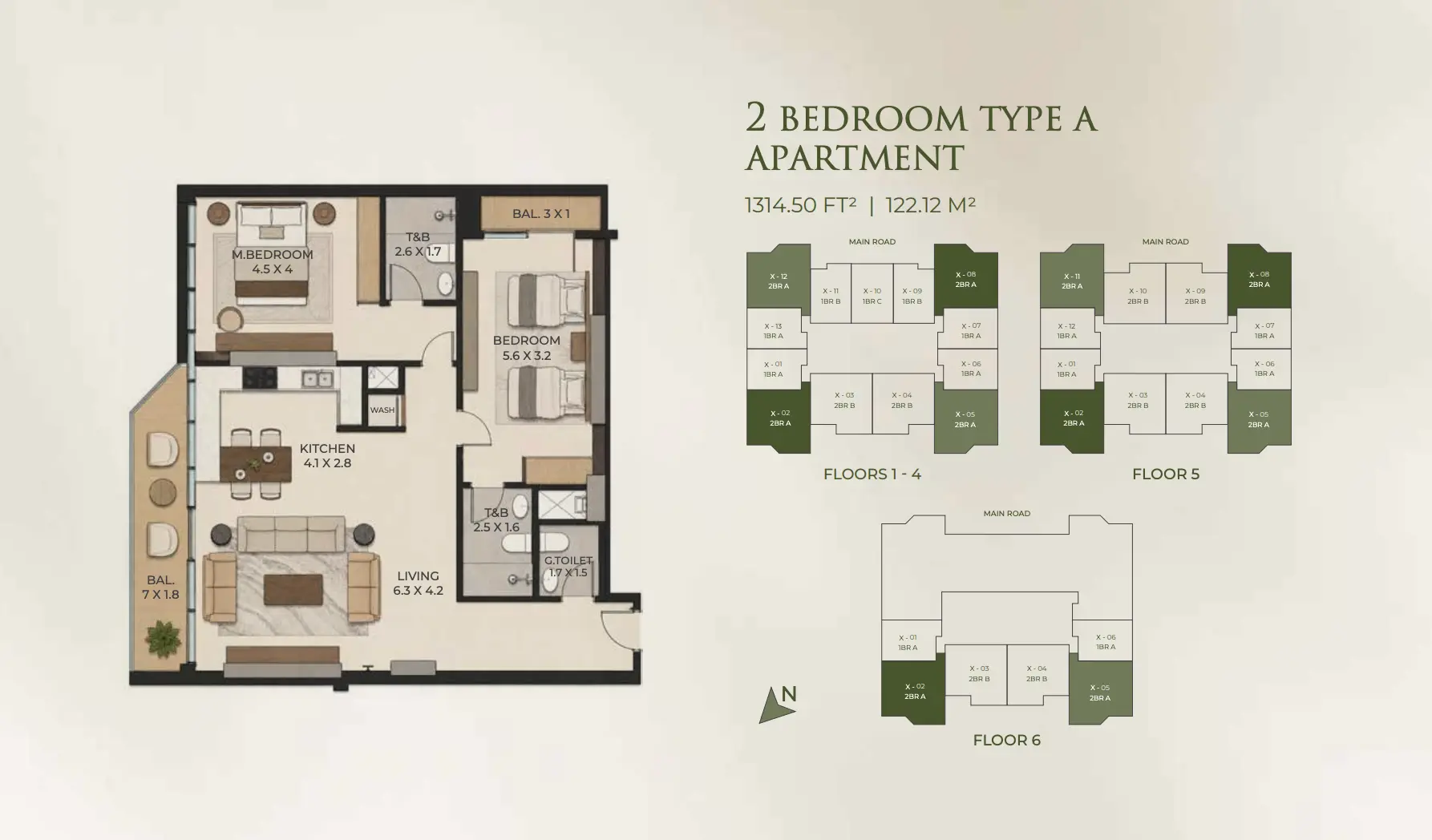 Unit floor plan image