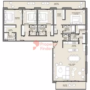 Jomana B8-Type A Level 5, 4 beds