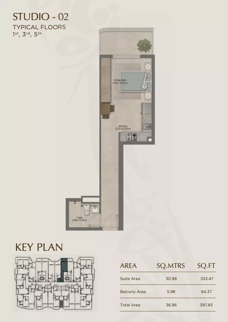 Unit floor plan image