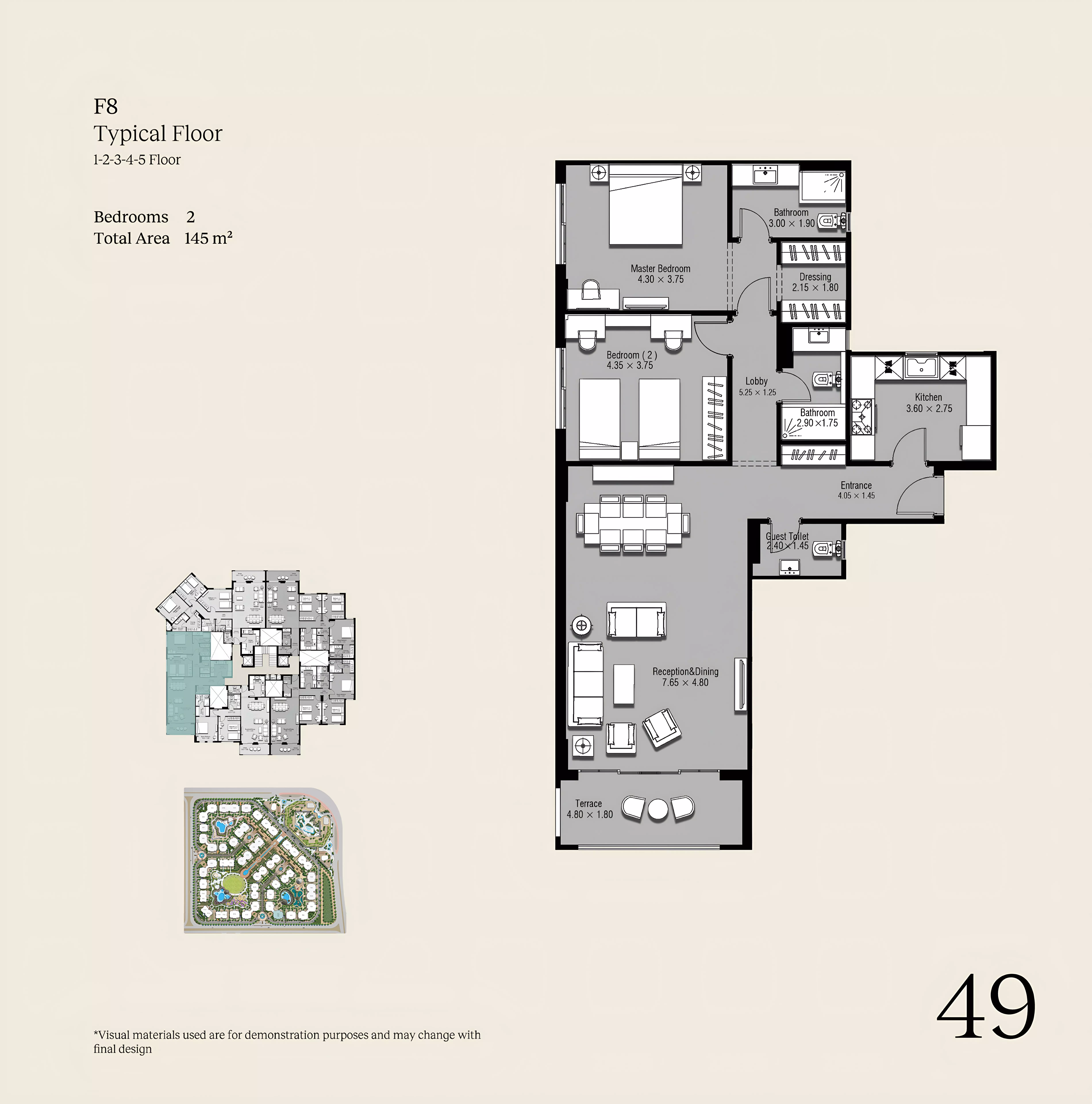 Unit floor plan image