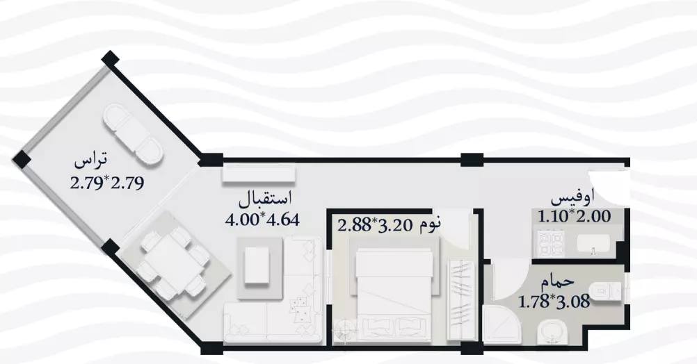 Unit floor plan image