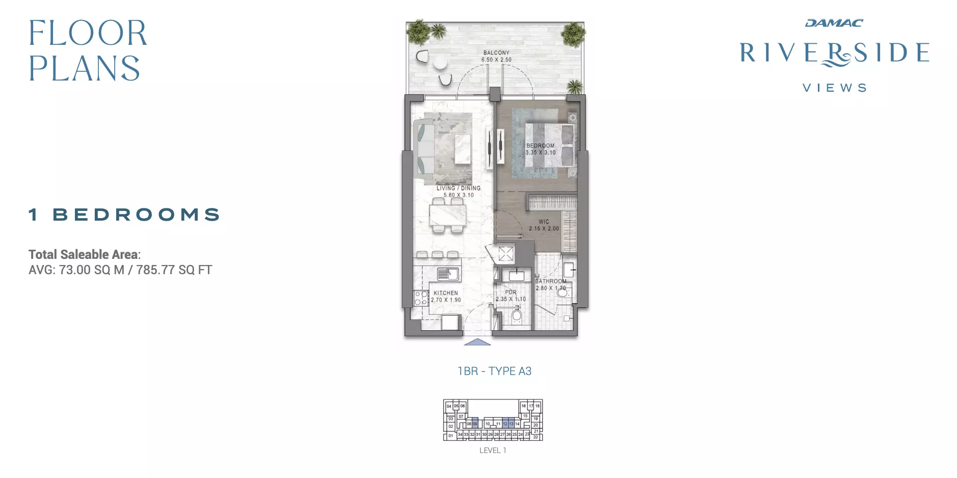 Unit floor plan image