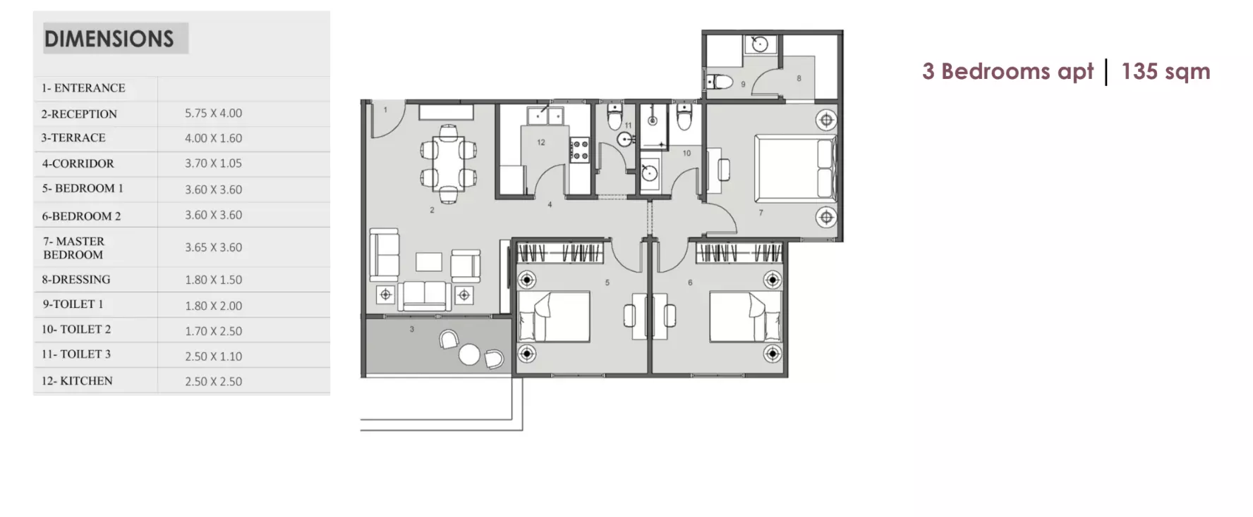صورة مخطط ارضية الوحدة