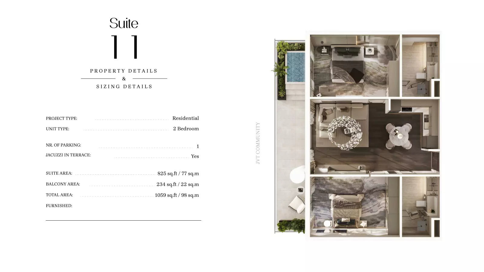 صورة مخطط ارضية الوحدة