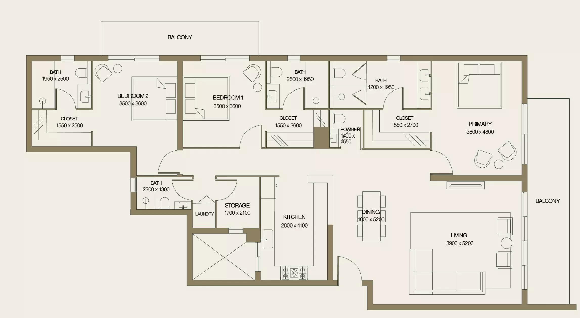 صورة مخطط ارضية الوحدة