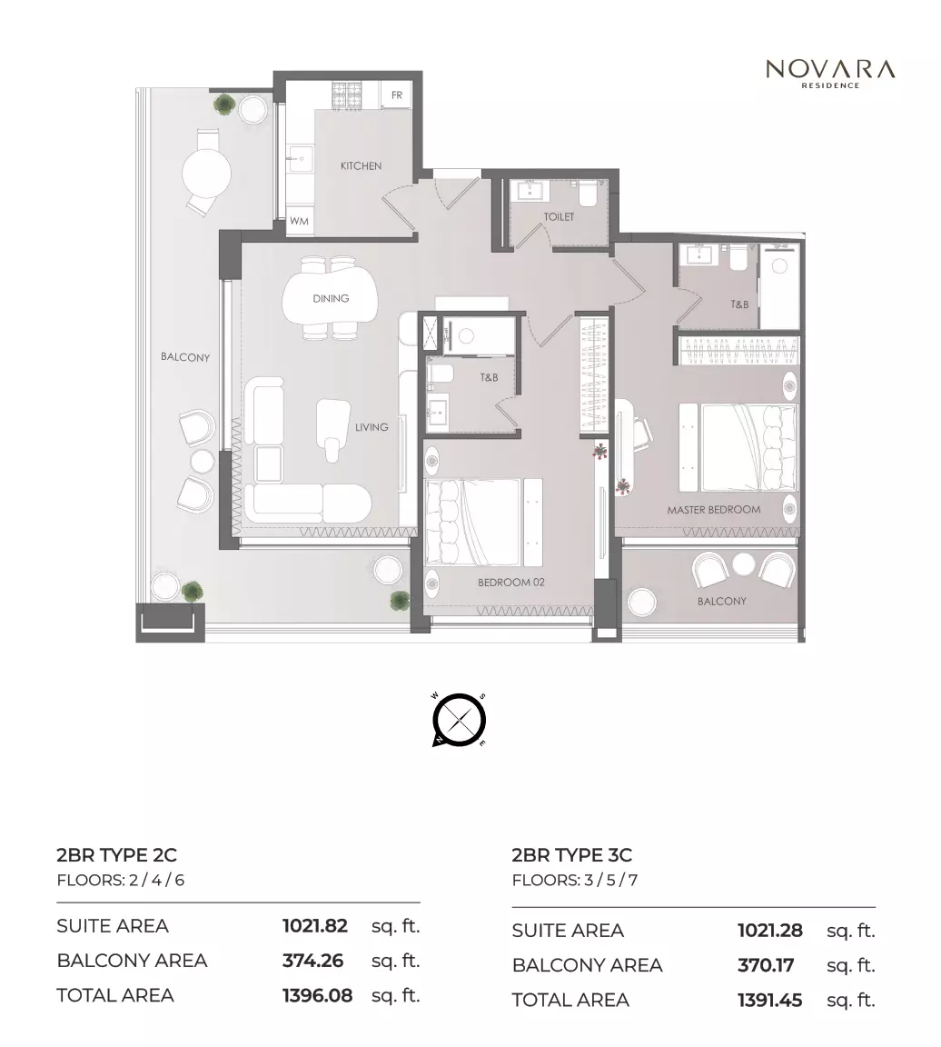 Unit floor plan image