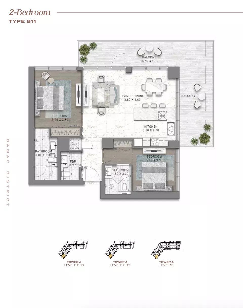 Unit floor plan image