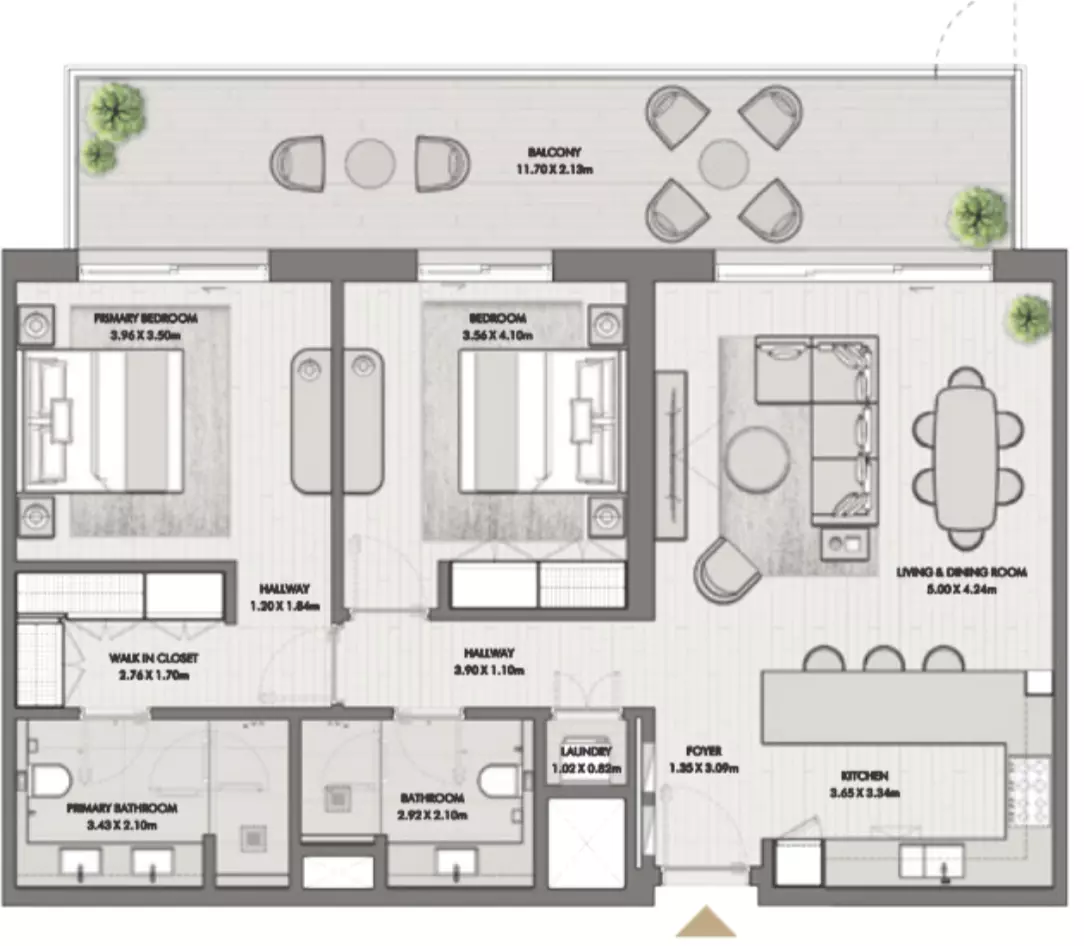 Riwa Type B2, 2 beds