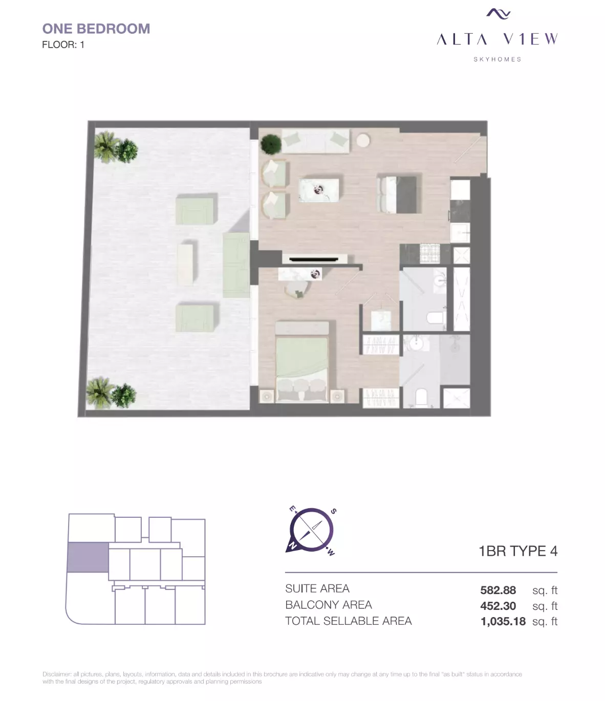 Unit floor plan image