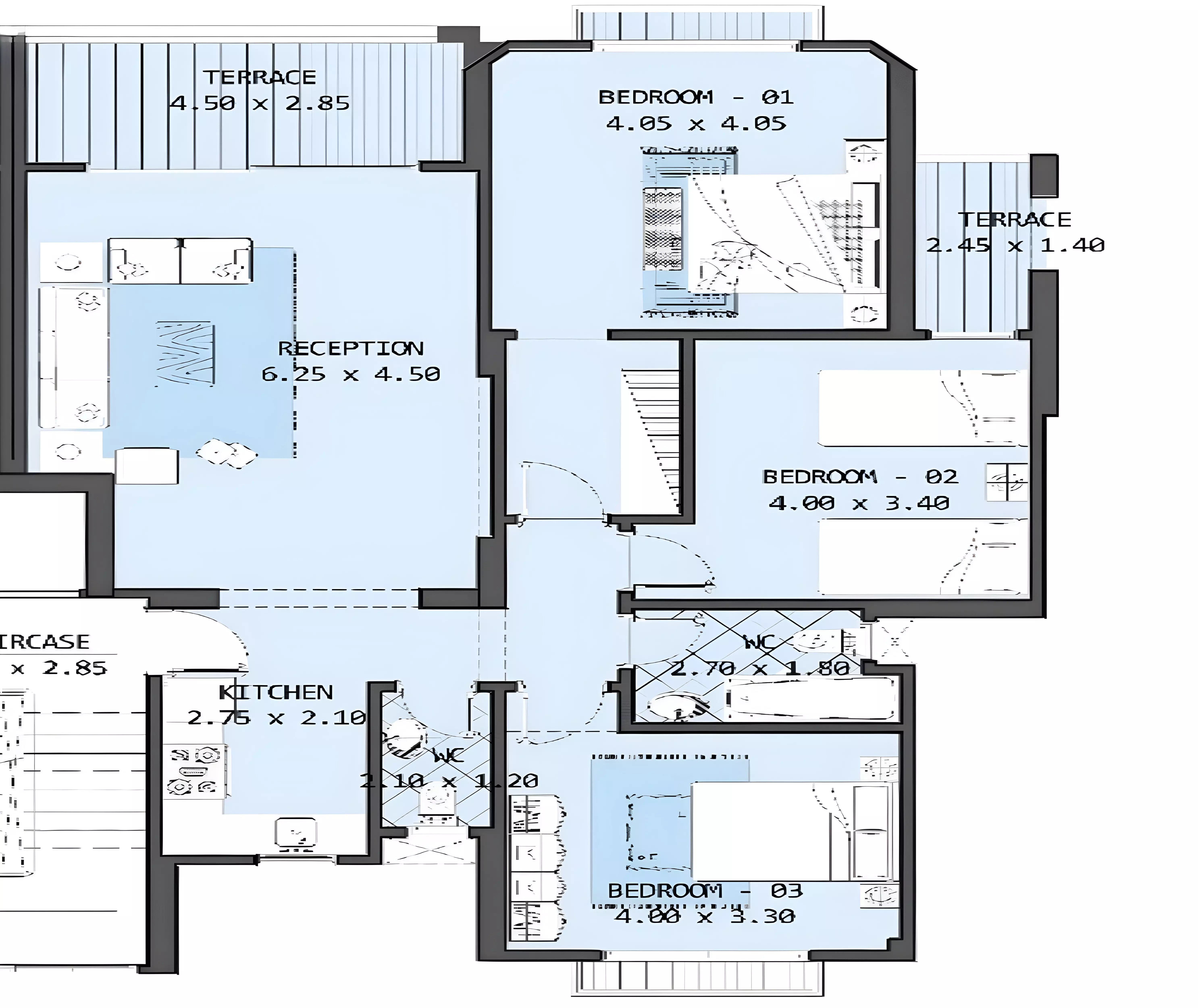 Unit floor plan image