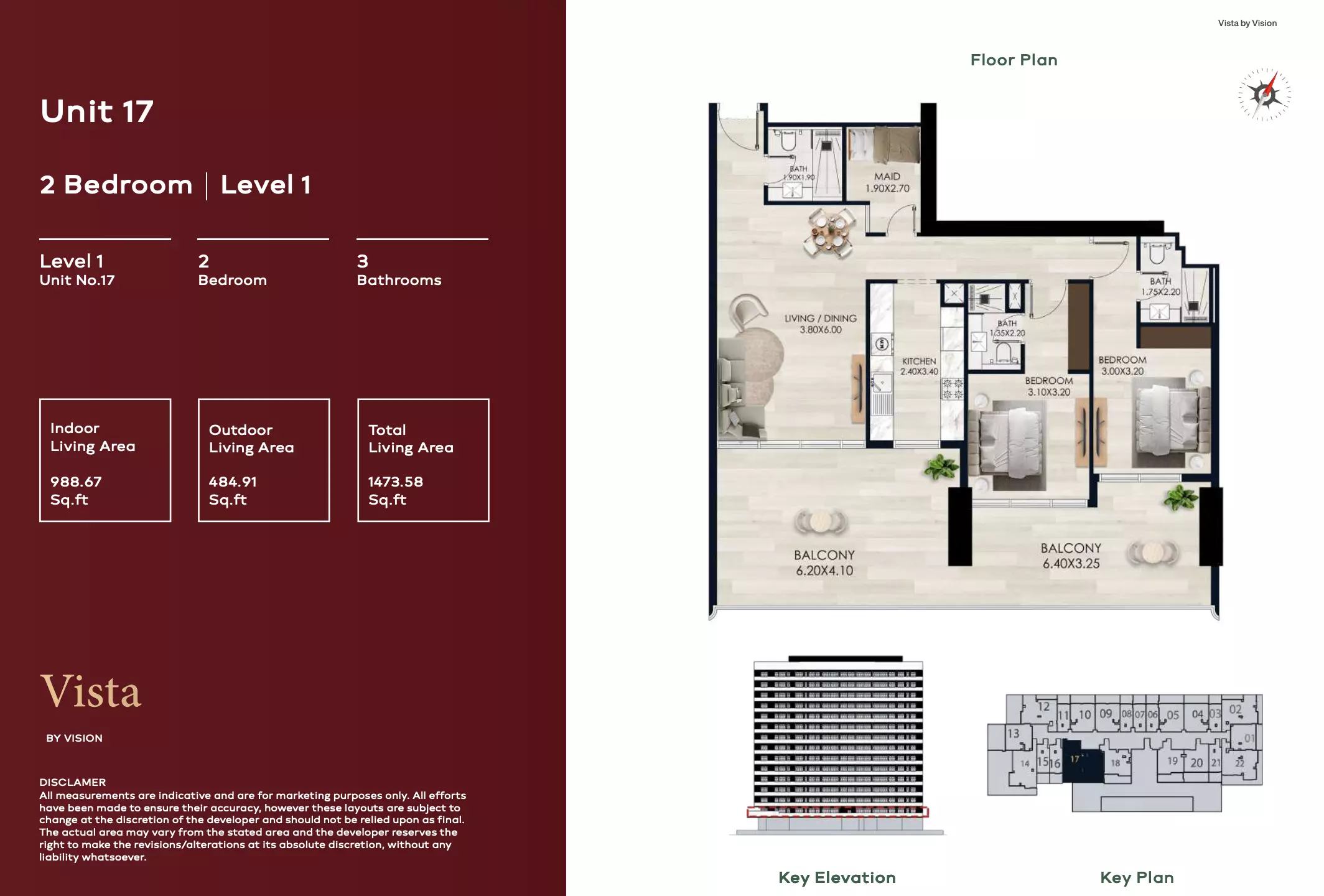 Unit floor plan image