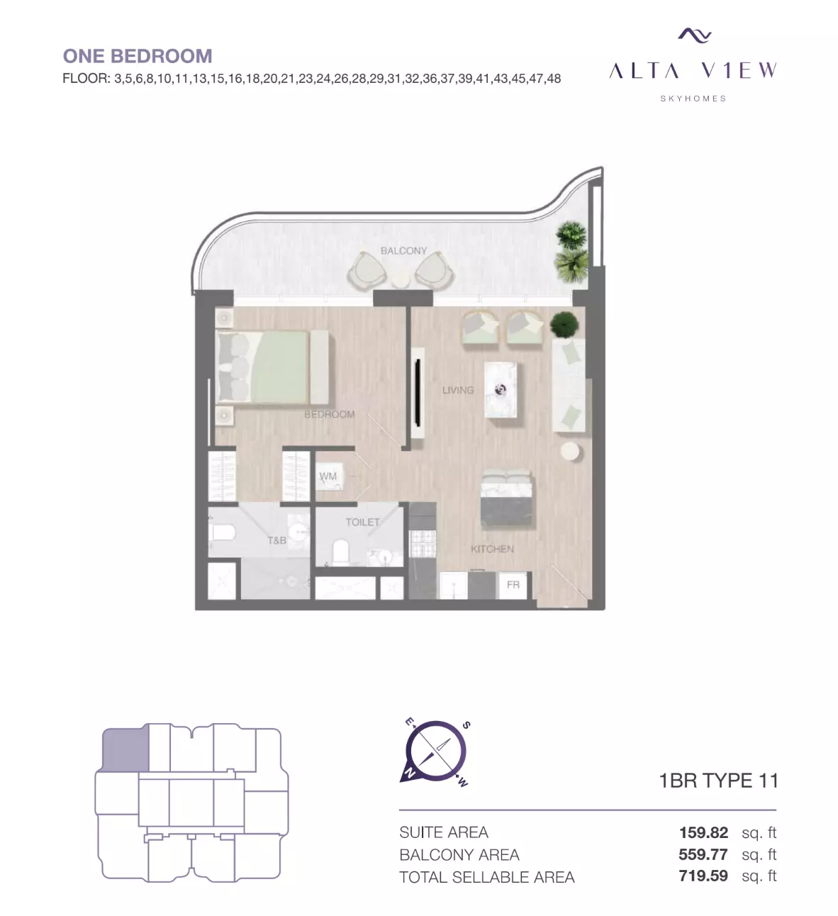 Unit floor plan image