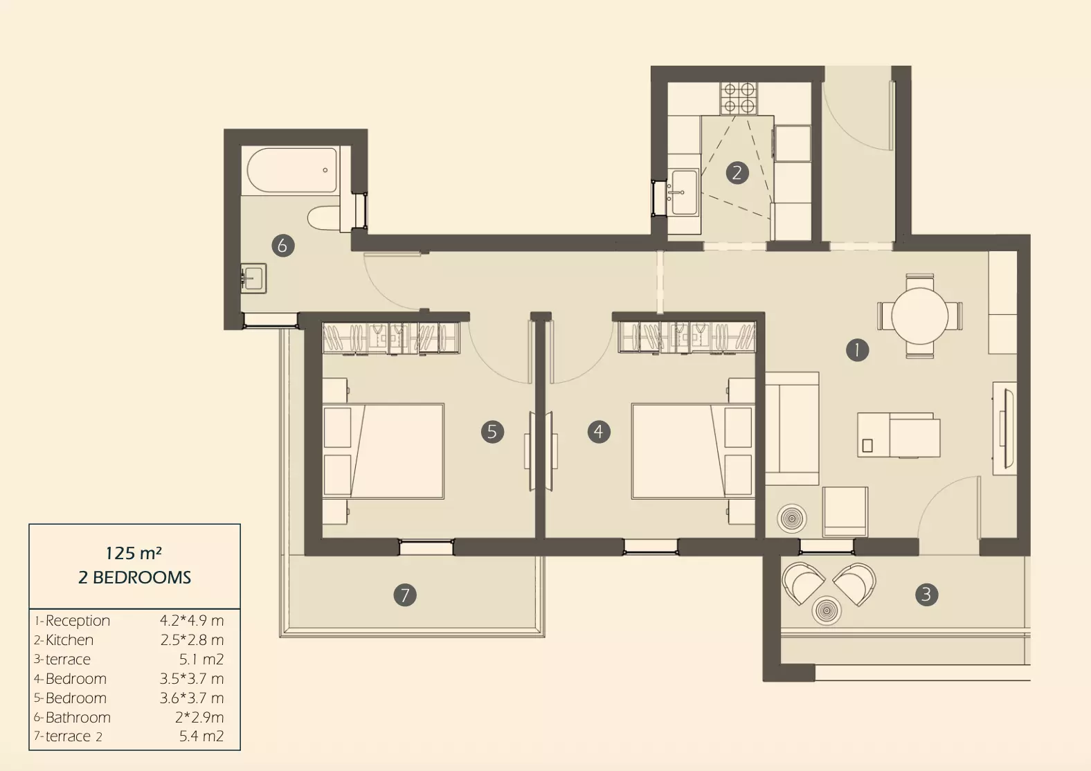Unit floor plan image