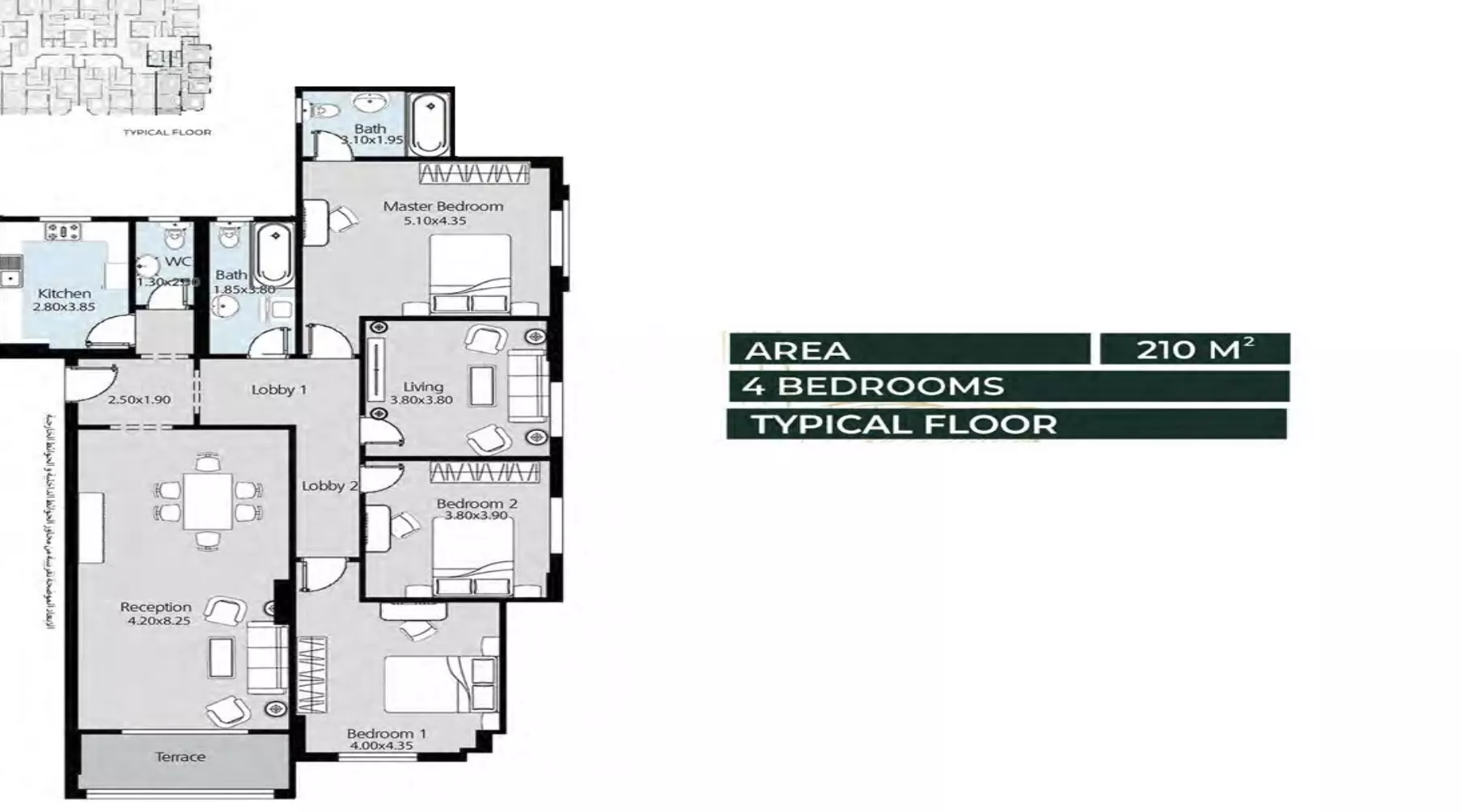 Unit floor plan image