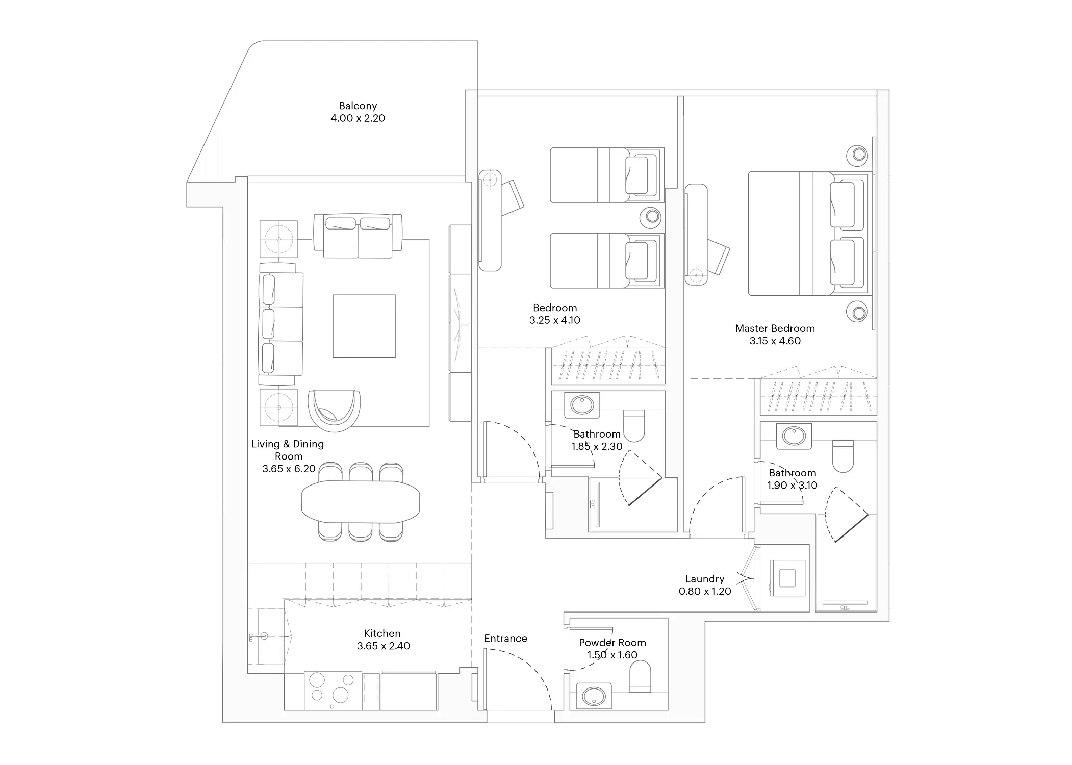 Unit floor plan image