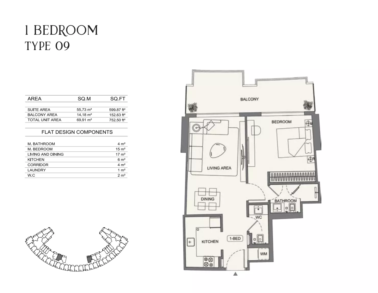 Unit floor plan image
