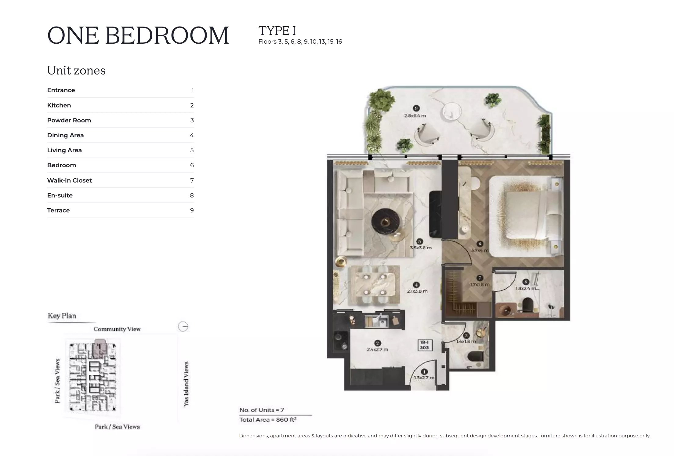 Unit floor plan image