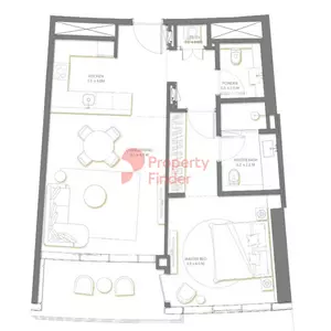 Palm Beach Towers T2-Unit 05 Level 15, 3 beds