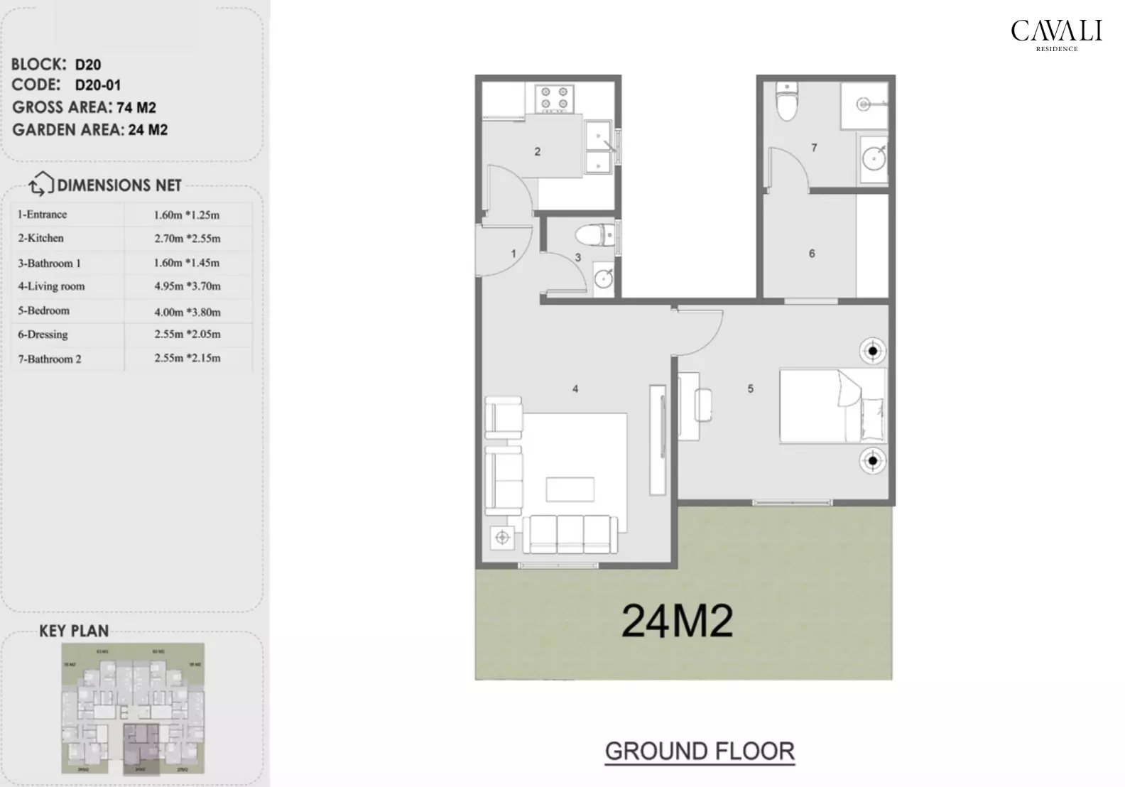Unit floor plan image