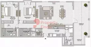 Le Ciel Type 6 Level 5, 2 beds