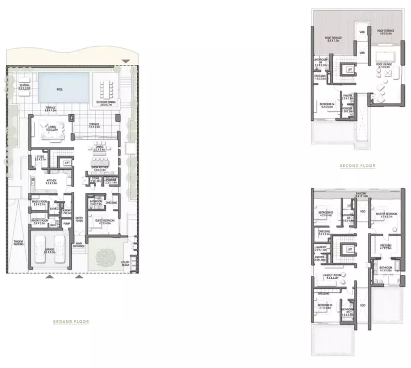 صورة مخطط ارضية الوحدة