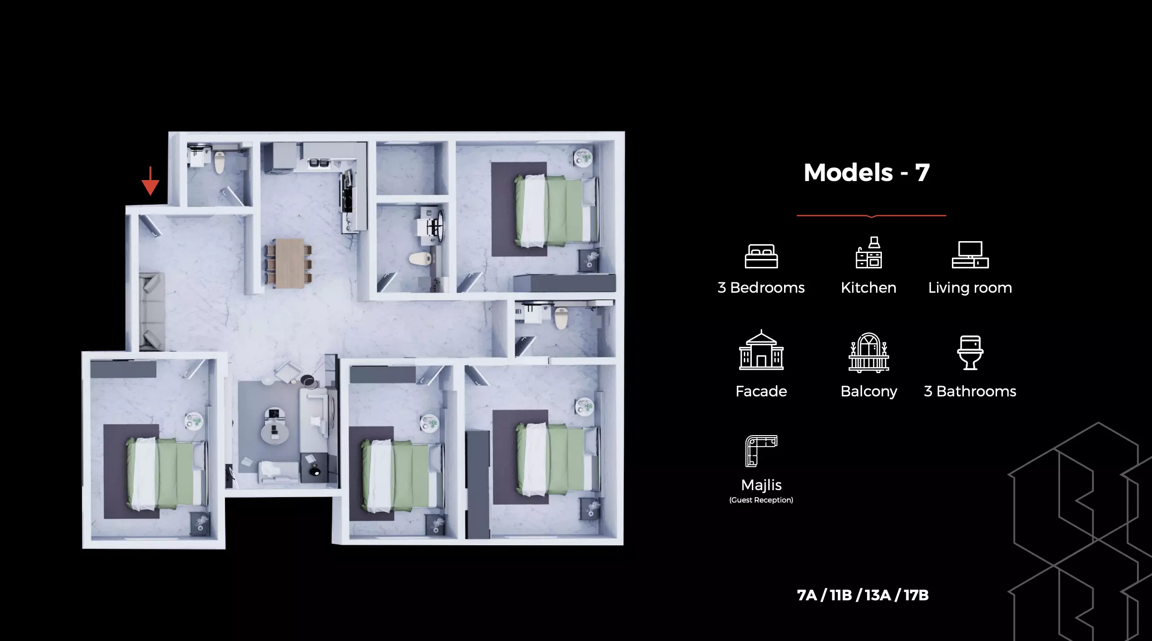 Unit floor plan image