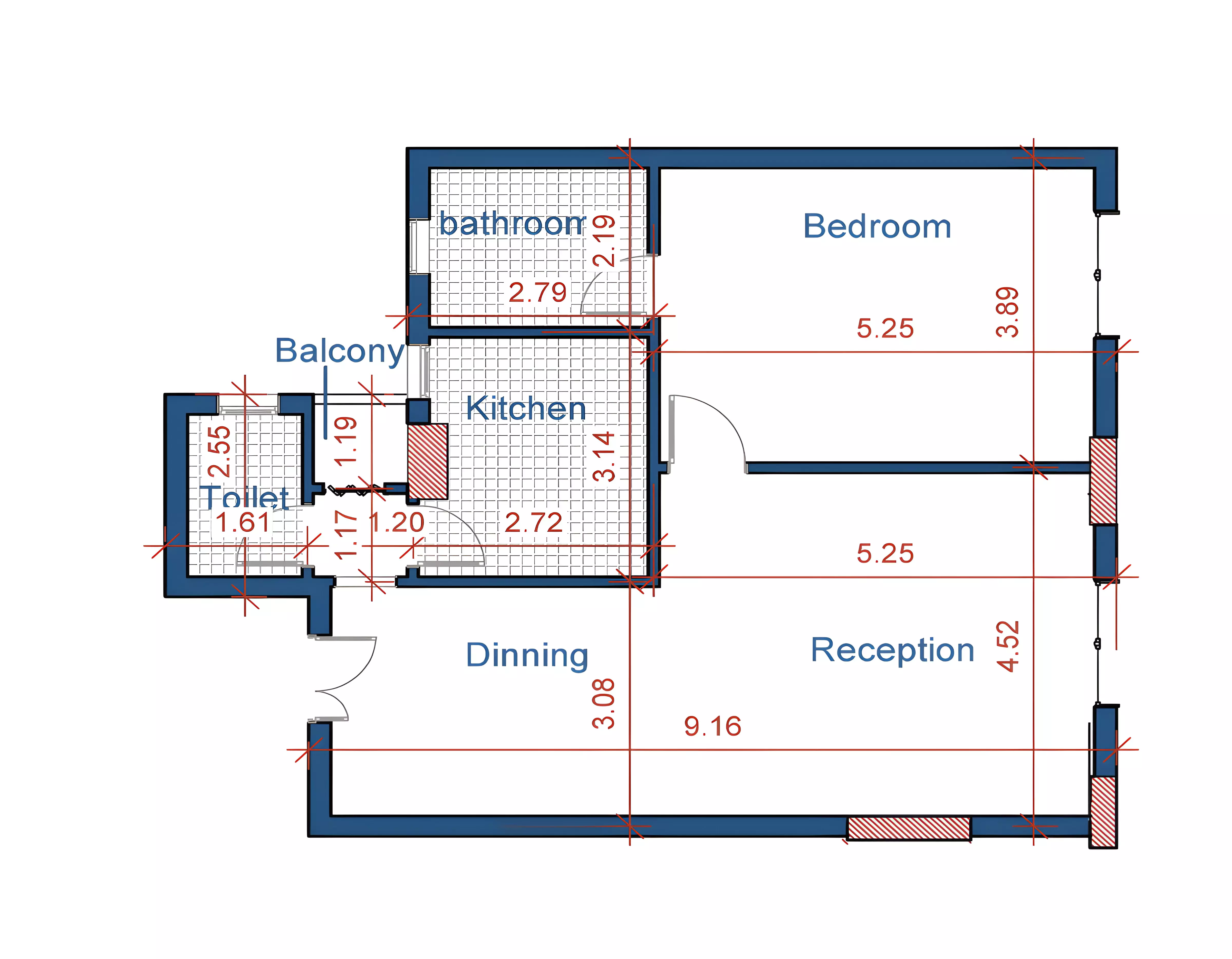 Unit floor plan image