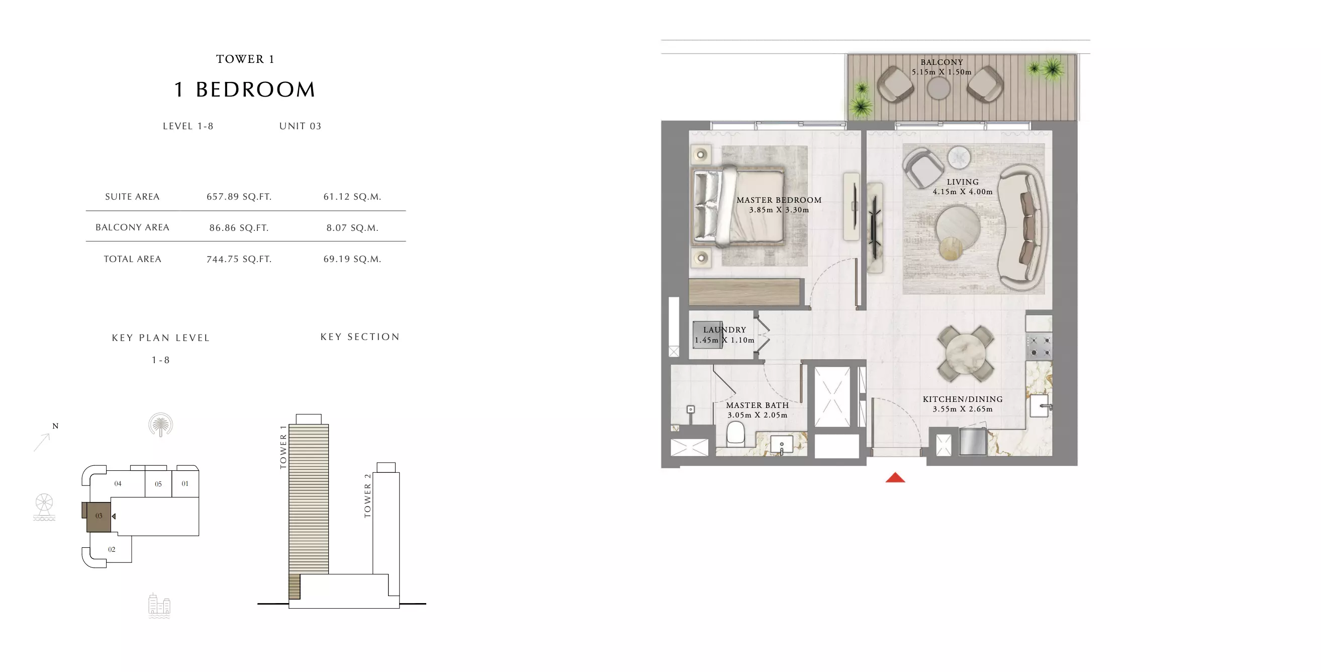 Unit floor plan image