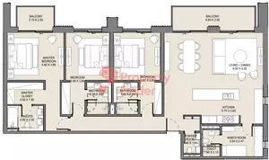 Jomana B6-Type B Level 3-4, 3 beds