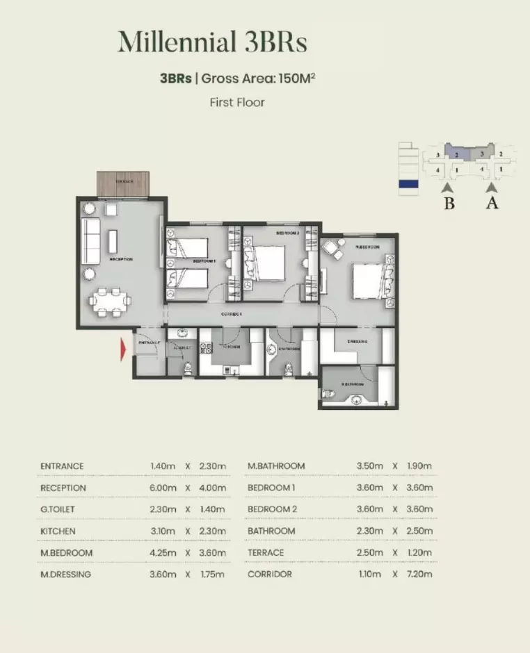 Unit floor plan image