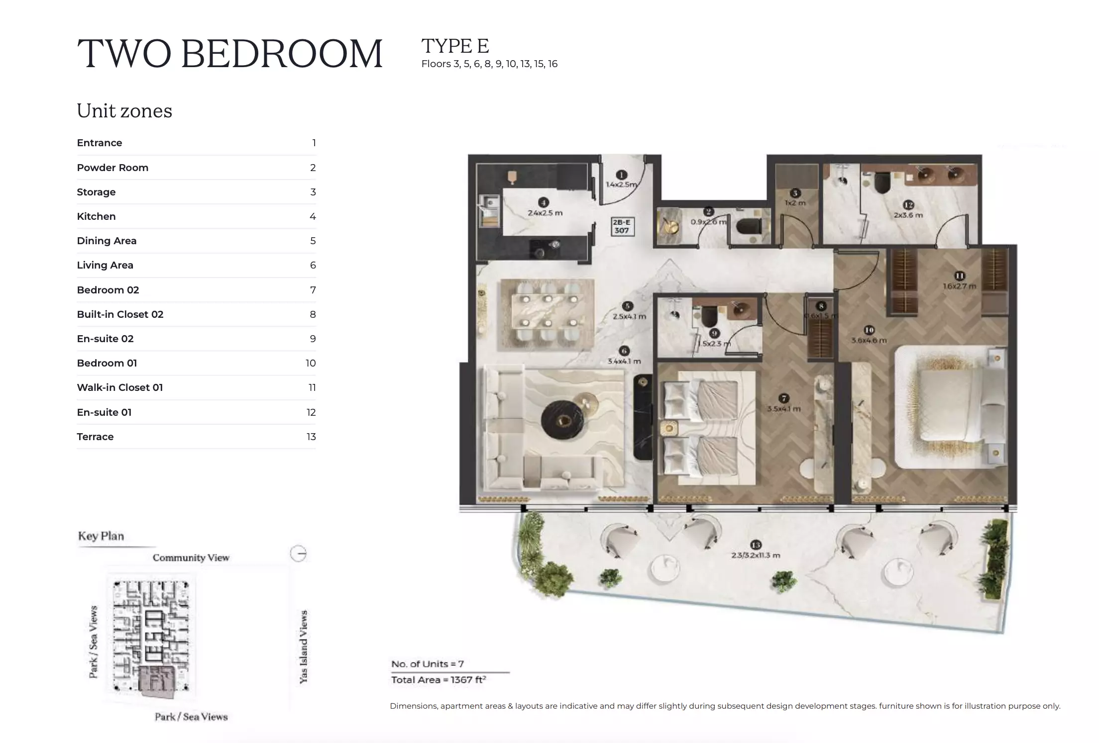 Unit floor plan image