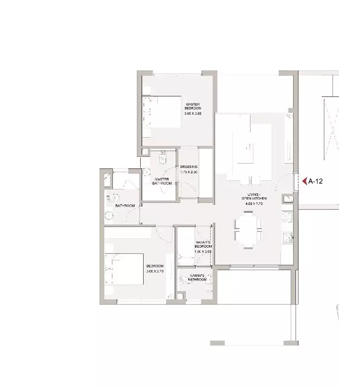 Unit floor plan image