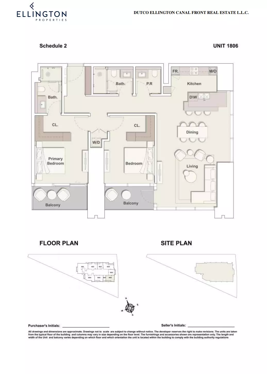 Unit floor plan image