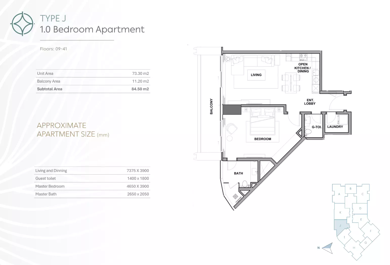 Unit floor plan image