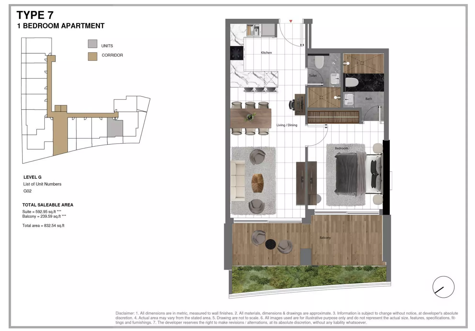 Unit floor plan image